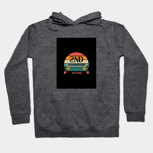 2a anniversary Hoodie by Travis's Design 